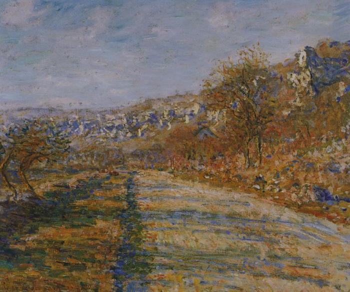 Claude Monet Road of La Roche-Guyon oil painting picture